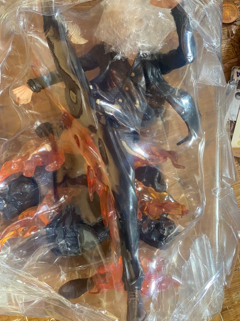 ONE PIECE サンジ 炎エフェクト付き フィギュア 海外製 スタチュー