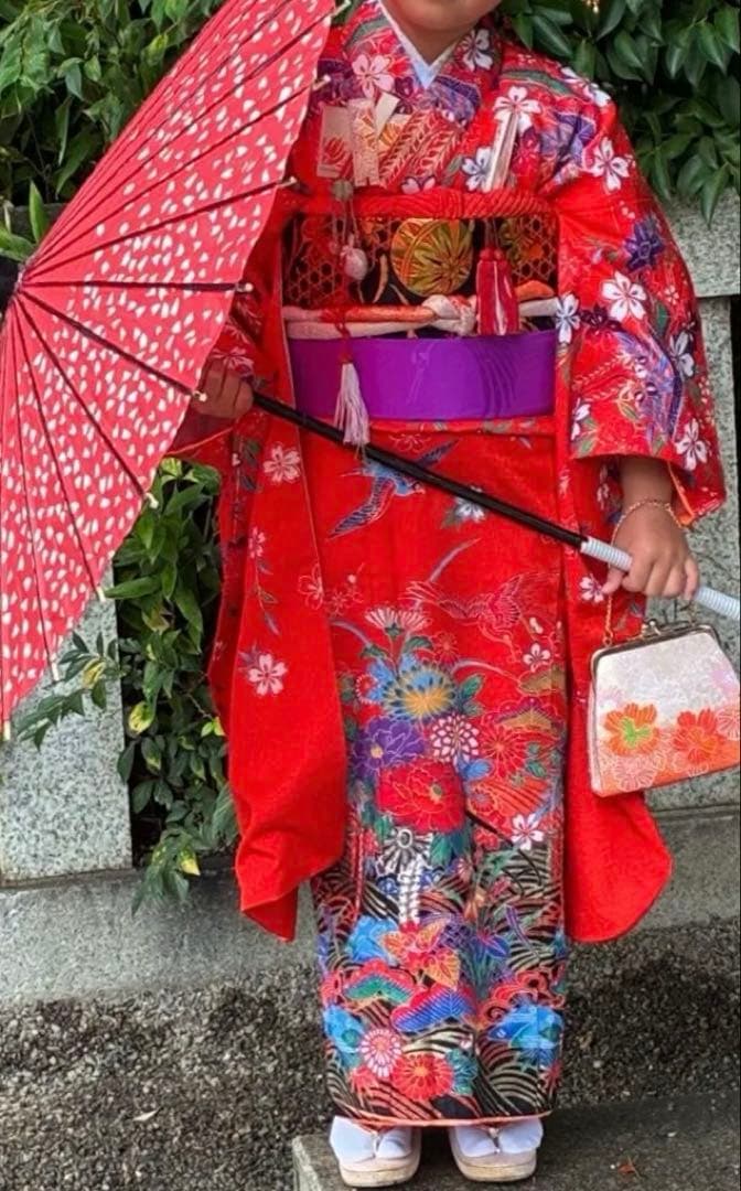 七五三　7歳　着物