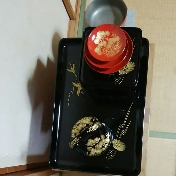 輪島塗お屠蘇器WajimaUrusiware