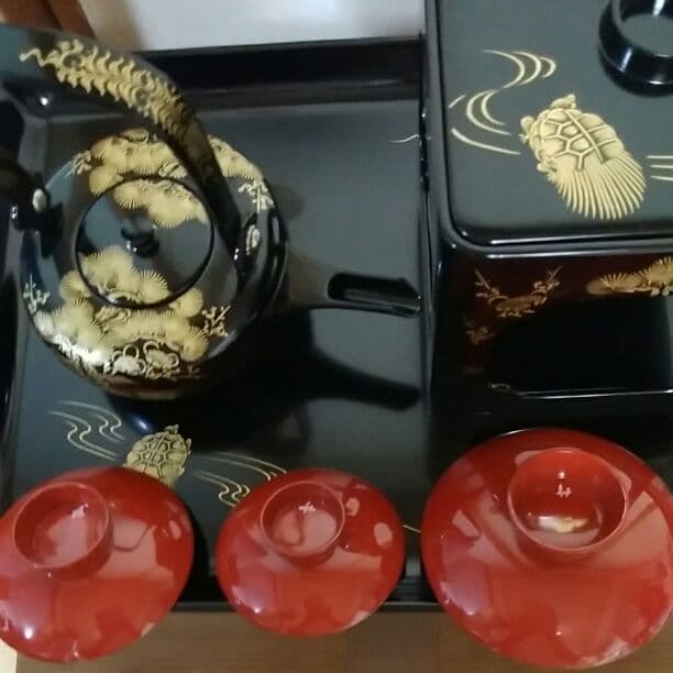 輪島塗お屠蘇器WajimaUrusiware