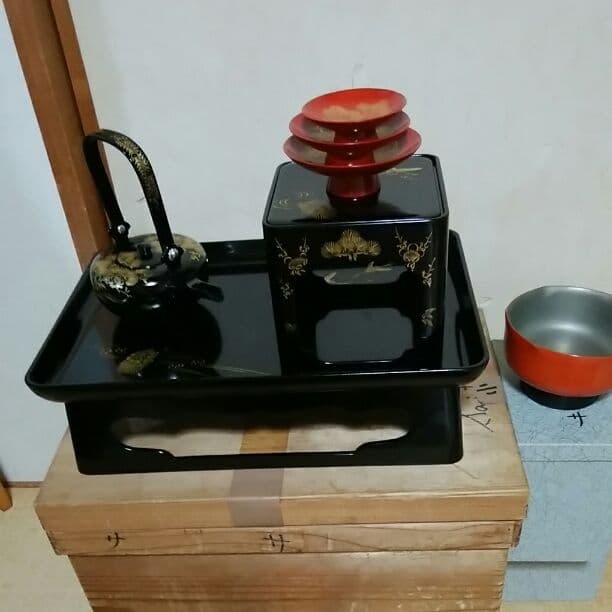 輪島塗お屠蘇器WajimaUrusiware