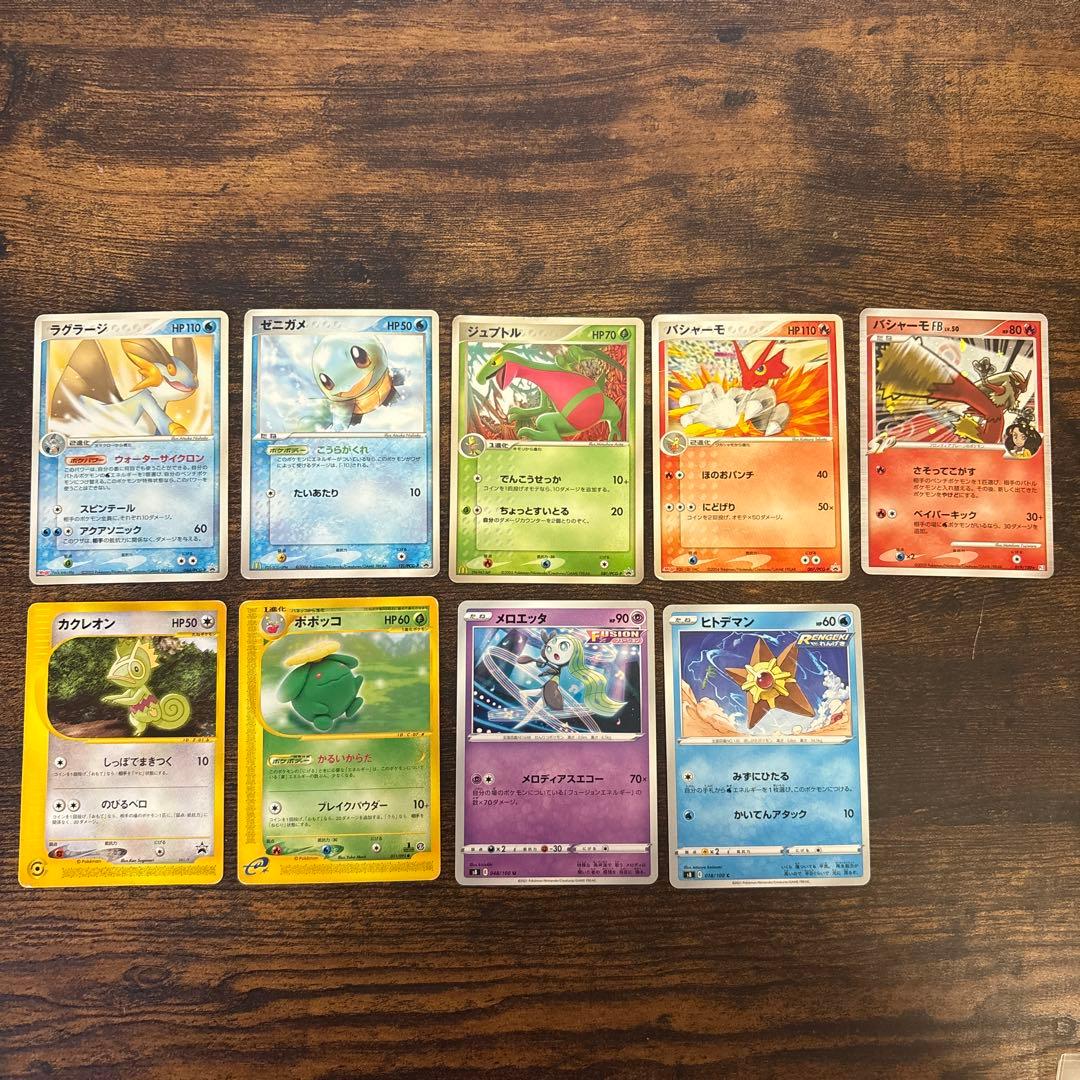 希少 愛知 万博ポケパーク限定カード ポケモンカード 限定プロモ9枚