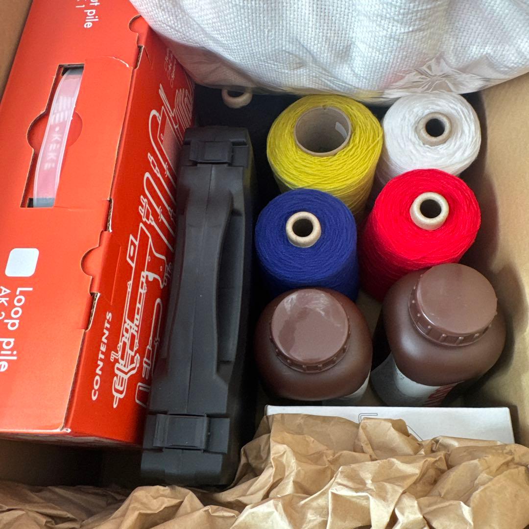 KEKE RUG スターターセット(糸あり) 新品未使用　クリアガン