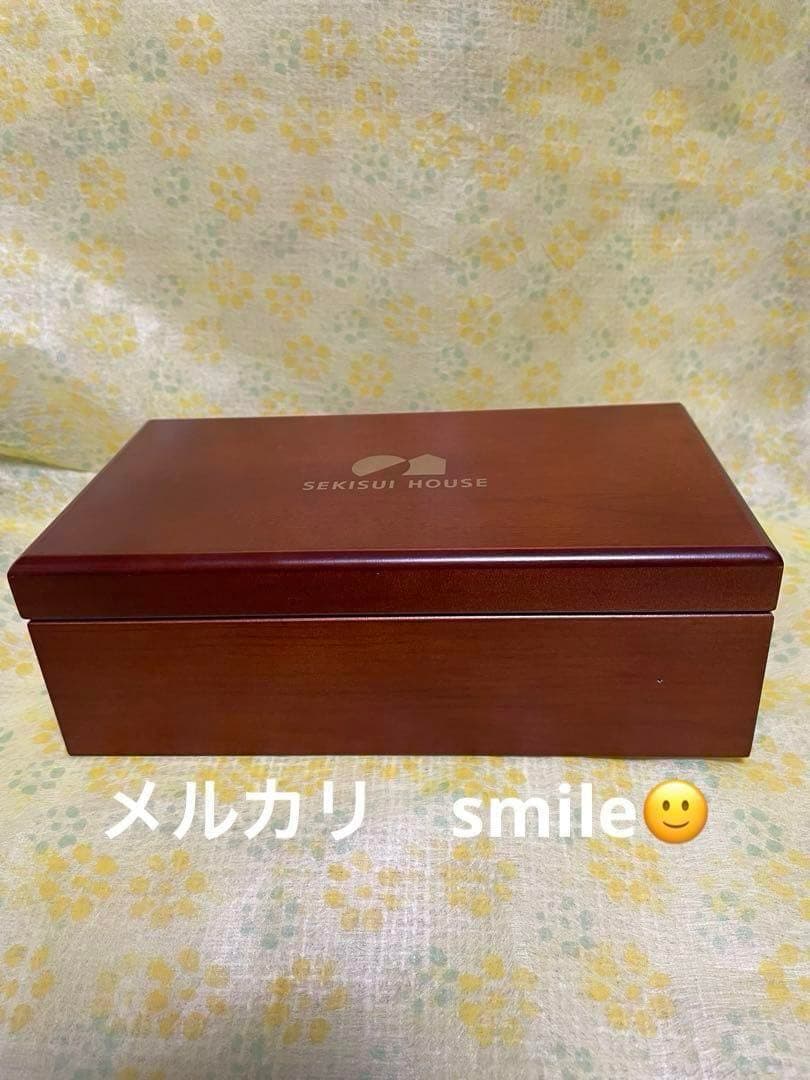 名曲❤️オルゴール 積水 ❤️セキスイ ハウス ジュエリーBOX(小物入れ)フォト
