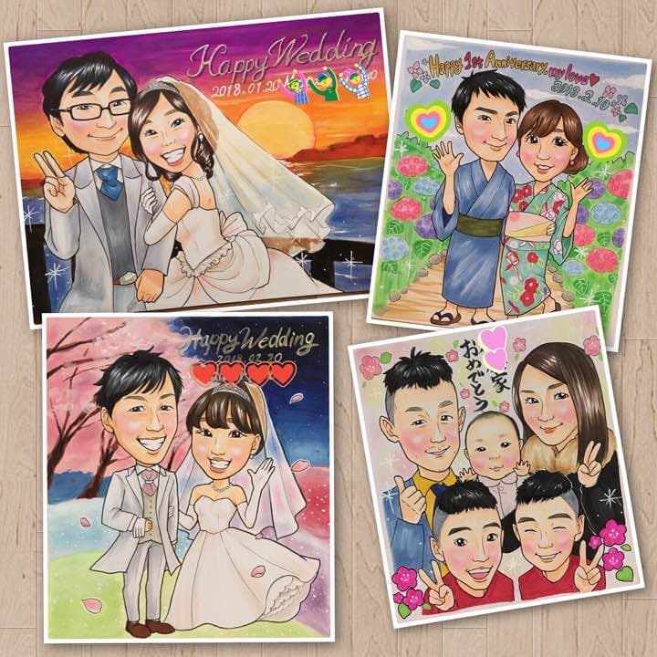 似顔絵お描きします⭐️