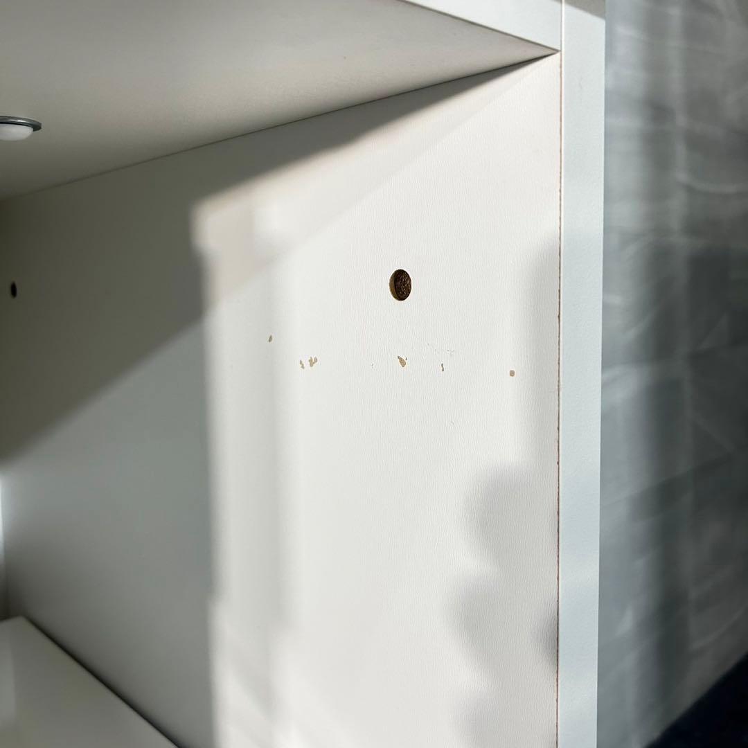 ニトリ 食器棚 リガーレ 160cm ホワイト キッチンボード 格安 d4730