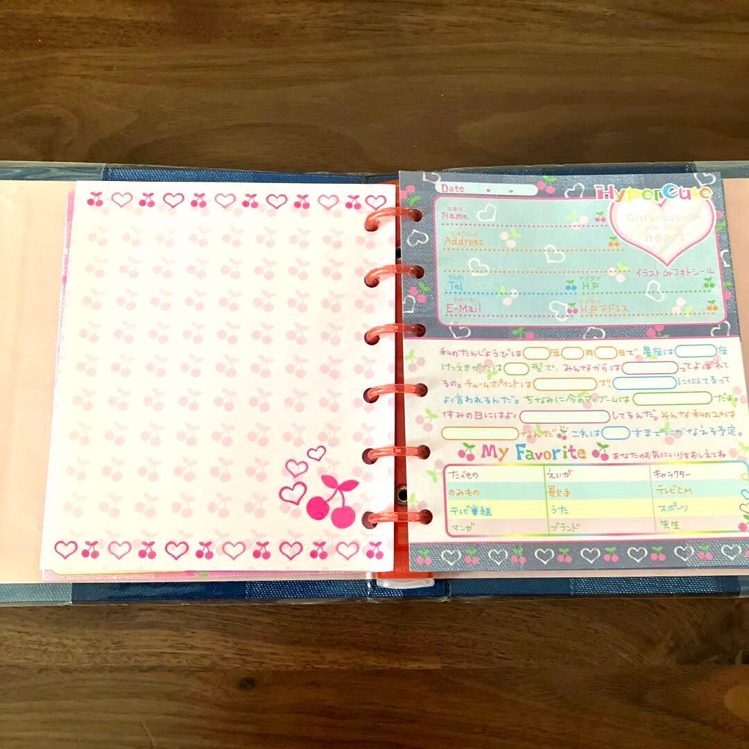 平成 サンエックス プロフ帳 プロフィール帳 レトロ 未使用 当時物