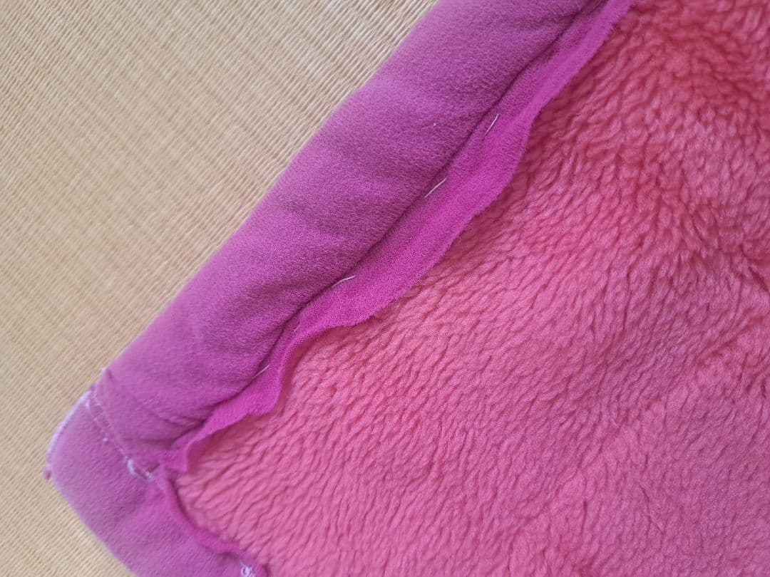 昭和レトロ　アンティーク　メルヘン柄　毛布　ジャンク