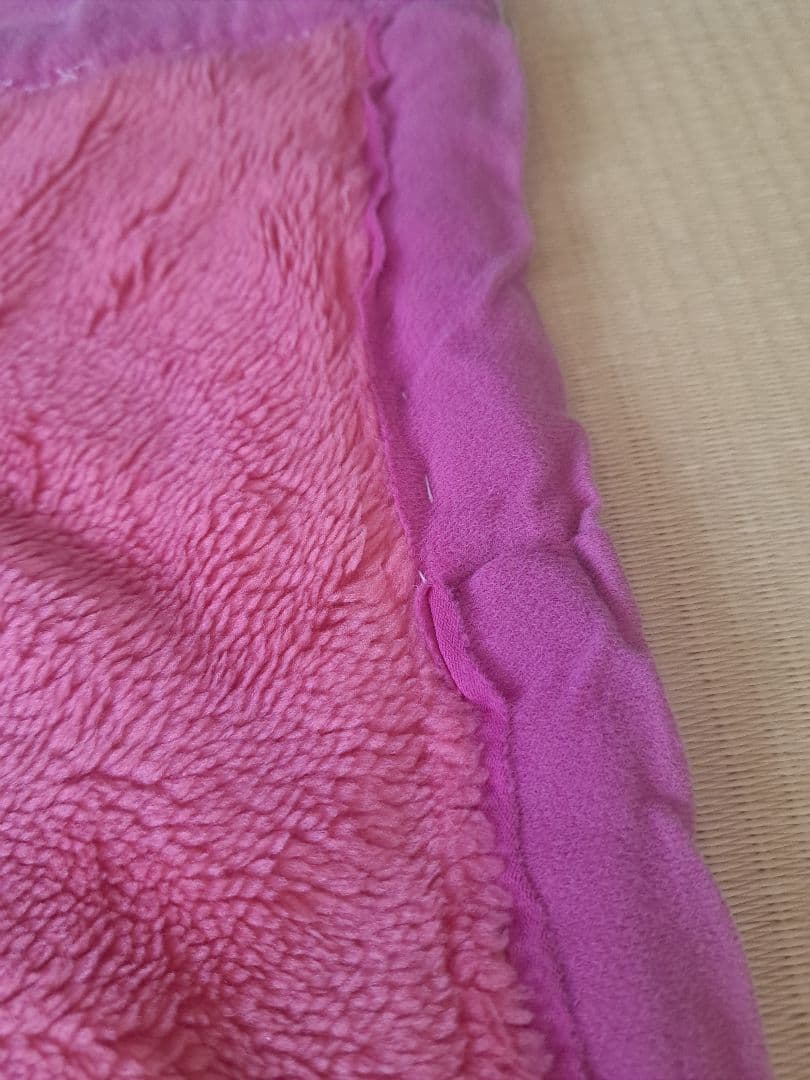 昭和レトロ　アンティーク　メルヘン柄　毛布　ジャンク