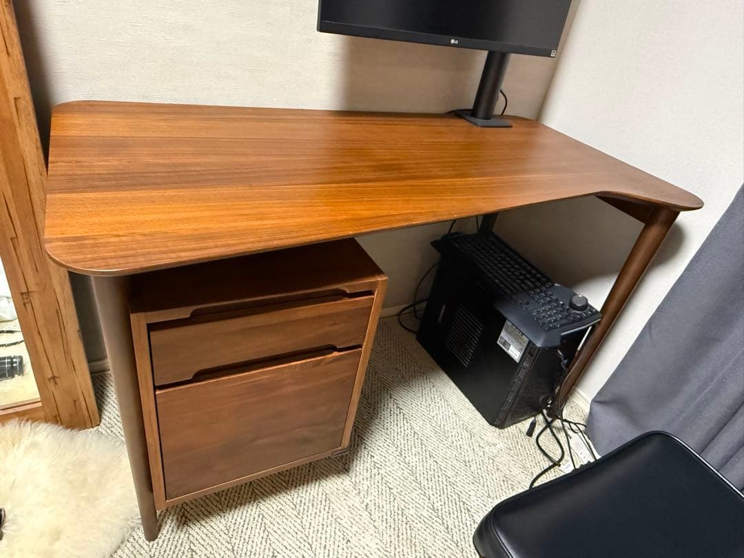 ACME Furnitureウォールナットデスク　美品