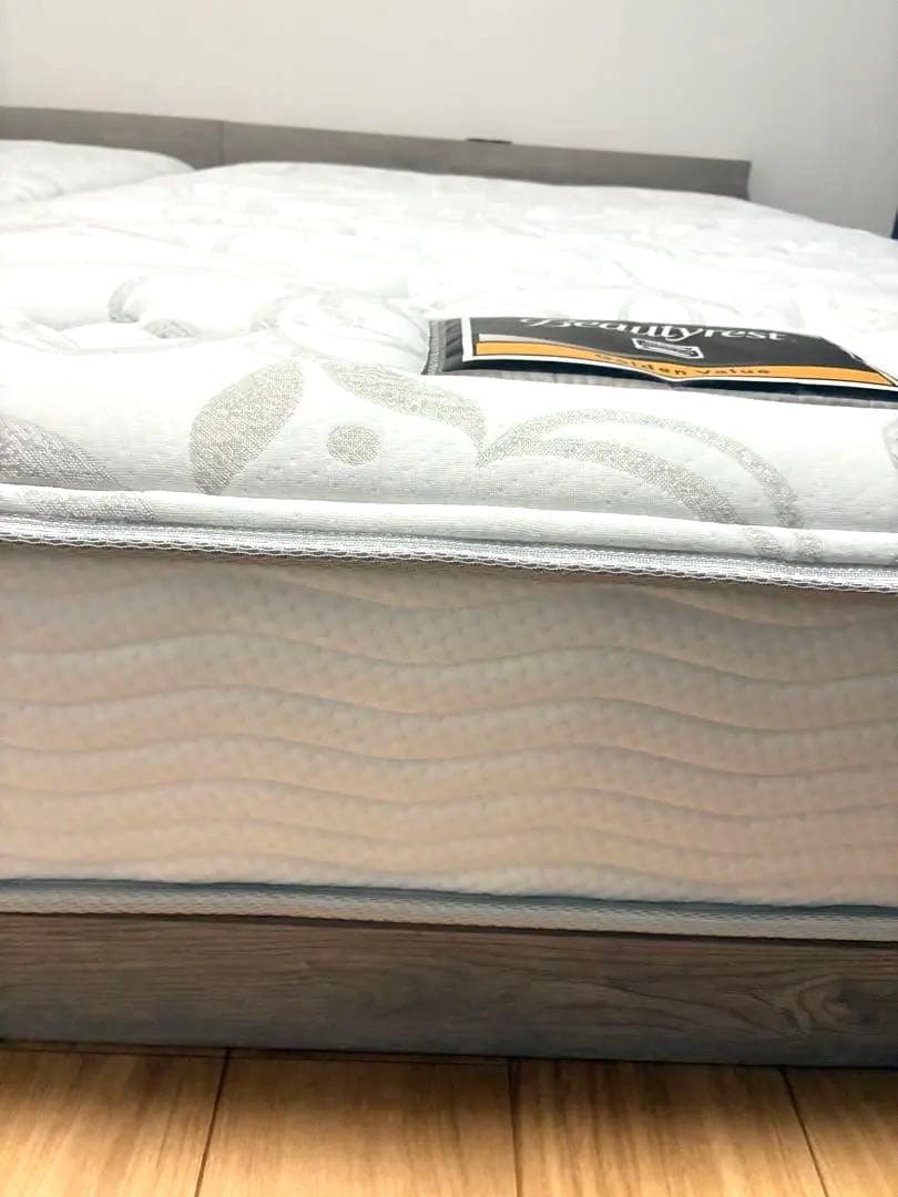 【美品】シモンズ セミダブル マットレス　ゴールデンバリュー