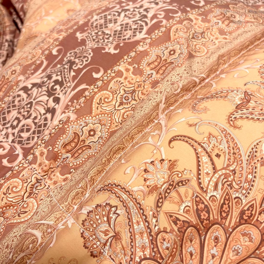 昭和西川　羽毛掛け布団　ダウン93% フェザー7% ブルガリアホワイトグース