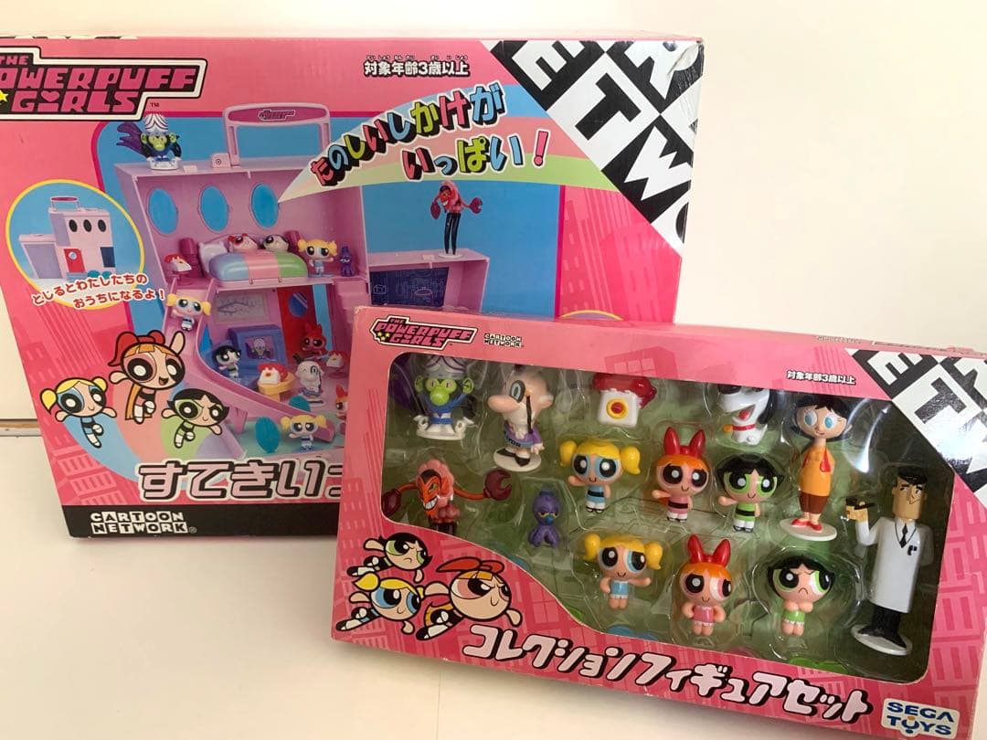 パワーパフガールズ コレクションフィギュアセット すてきいっぱい