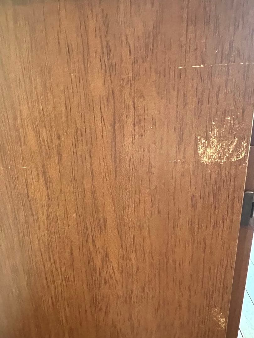 【匿名配送】木製キッチンカウンター 引き出し・スライド・コンセント・キャスター付