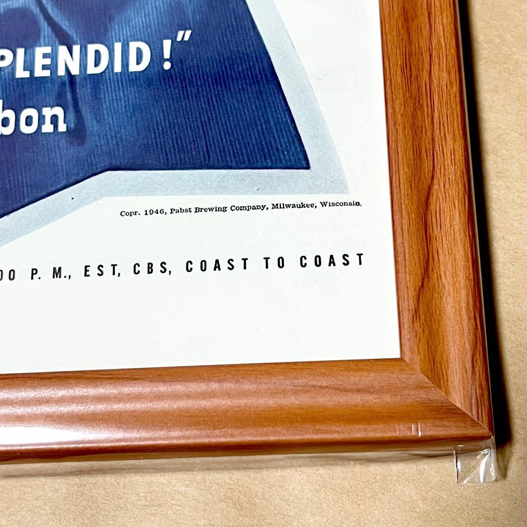 ★限定出品★ Pabst Blue Ribbon パブストブルーリボン ポスター