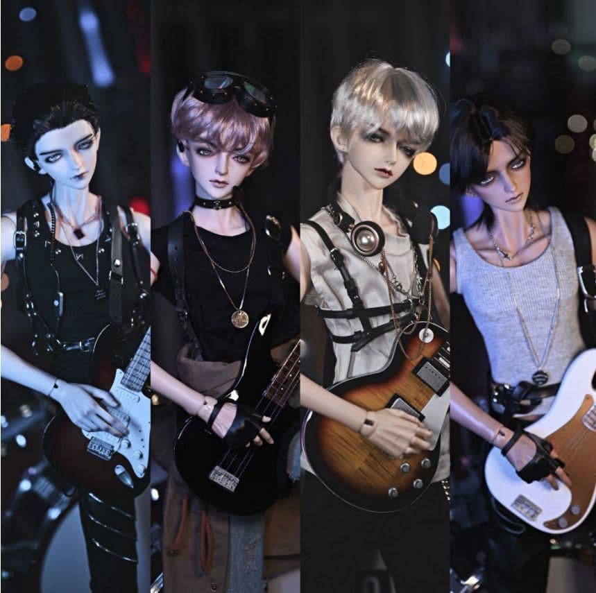 WE122 BJD 1/3 ドール用 摄影器材 ギター ハンドメイド - メルカリ