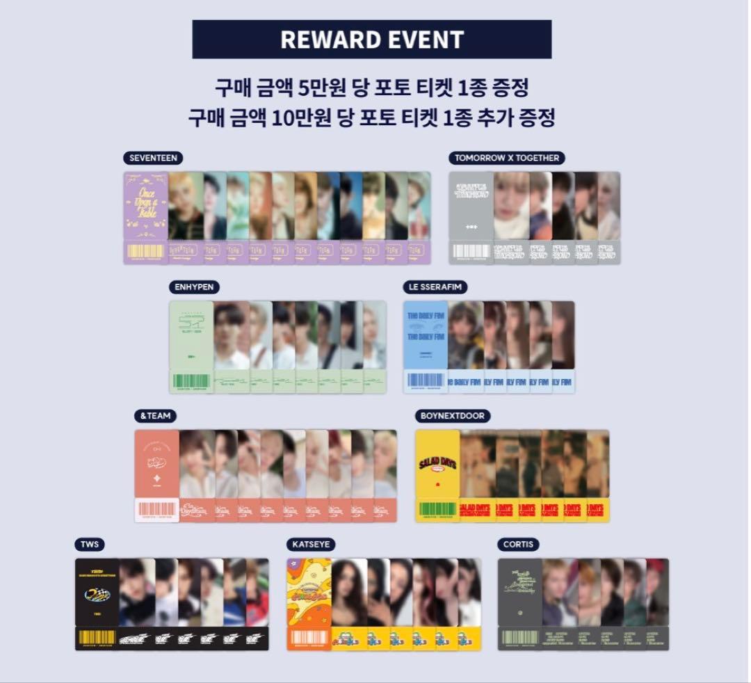 LE SSERAFIM 2026 シーグリ サクラ ポップアップ 限定トレカ - メルカリ