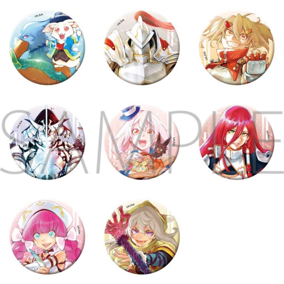 シャングリラフロンティア キャラバッジコレクション　ミニ色紙コレクション