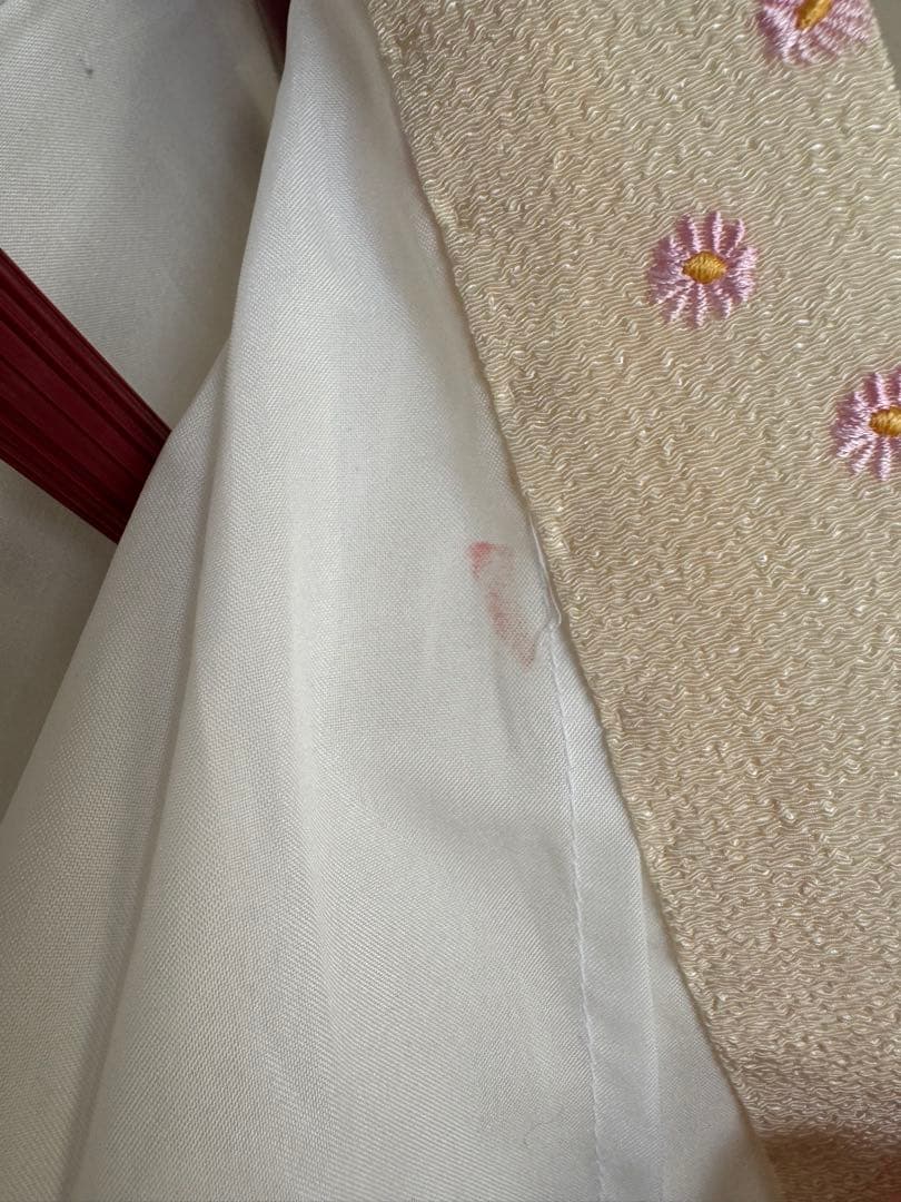 七五三 着物セット ピンク花柄　七歳