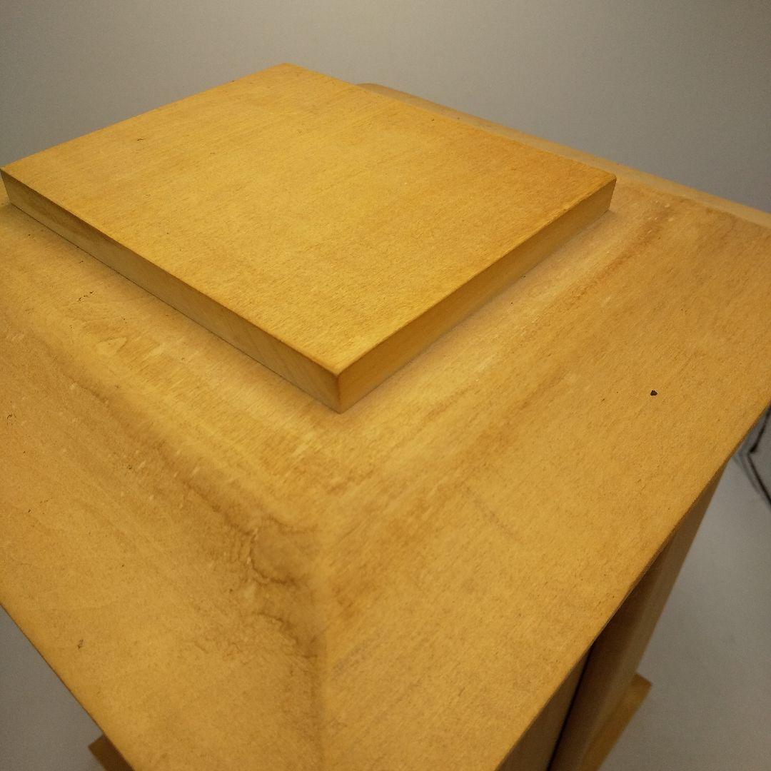 木彫　木製　千手観音　八角台座　置物　オブジェ　アンティーク　美術品