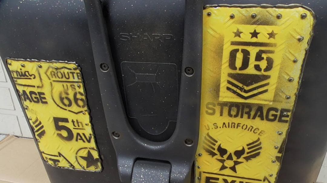 モニター型ミラー アクオス液晶テレビ20型 フォトフレーム/スタンド コルク