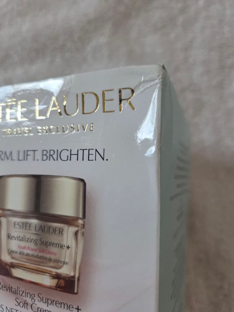 新品2点セット免税店エスティローダーシュープリームプラスクリーム&アイバーム