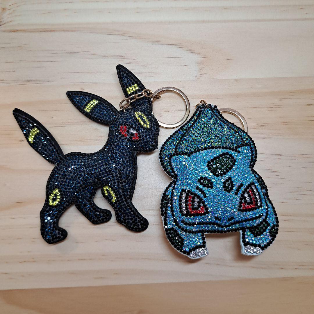 ブラッキー フシギダネ ストーンキーホルダー ポケモン キーホルダー