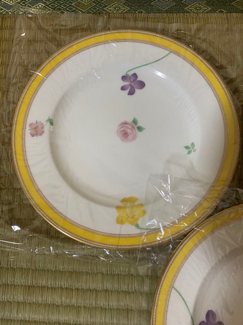 ノリタケ　ヴィヴィットソロボーン　２１㎝プレート　６枚