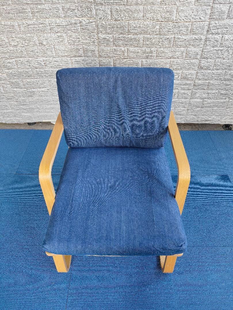 MUJI 無印良品 リビングでもダイニングでもつえるソファチェア②