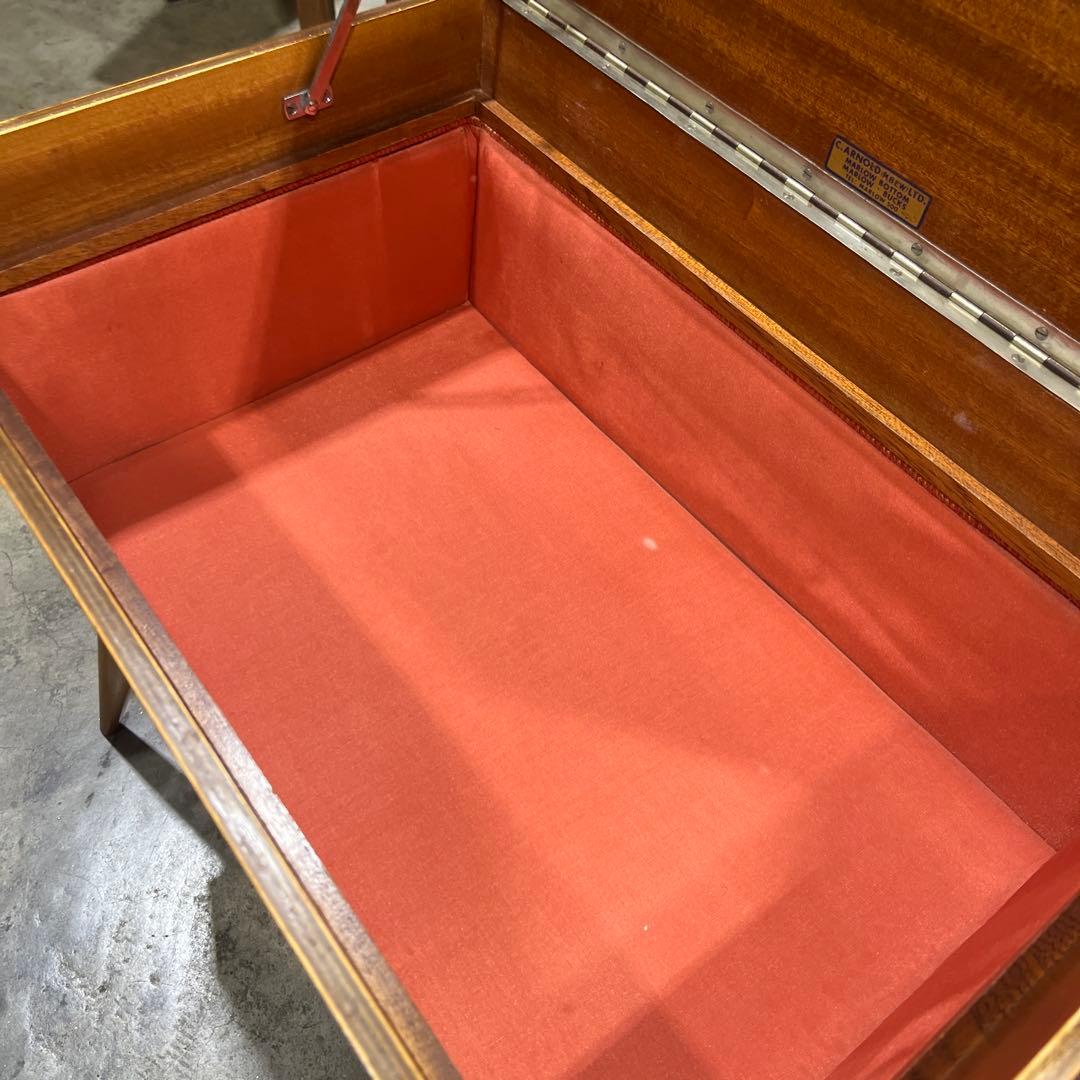 【コレクター放出品】ソーイングボックス◆ヴィンテージ◇センターテーブル◆