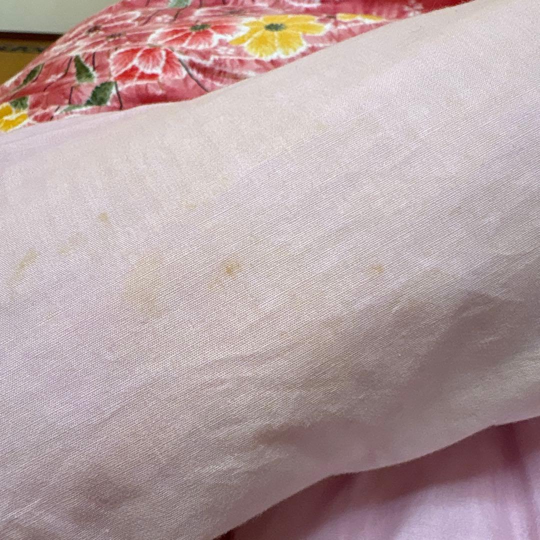 綿組布団　掛け・敷き布団セット（ピンク系）和風レトロ