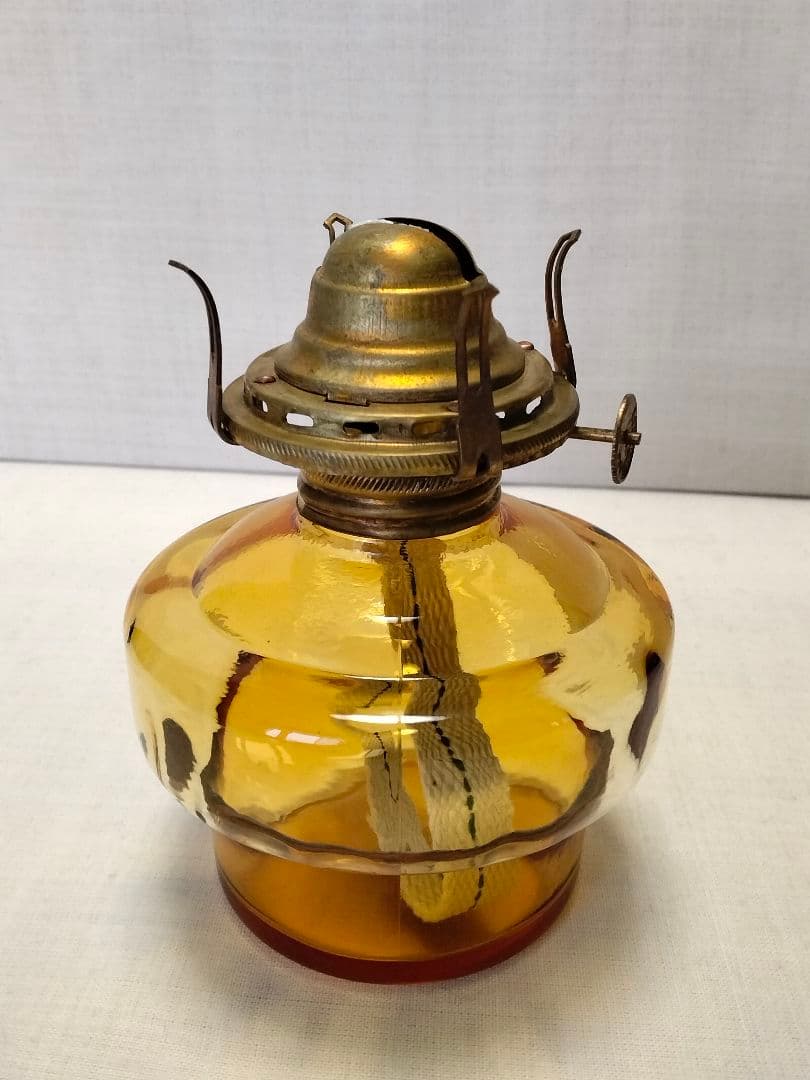 北一硝子 オイルランプ・ビンテージ・点検整備済み