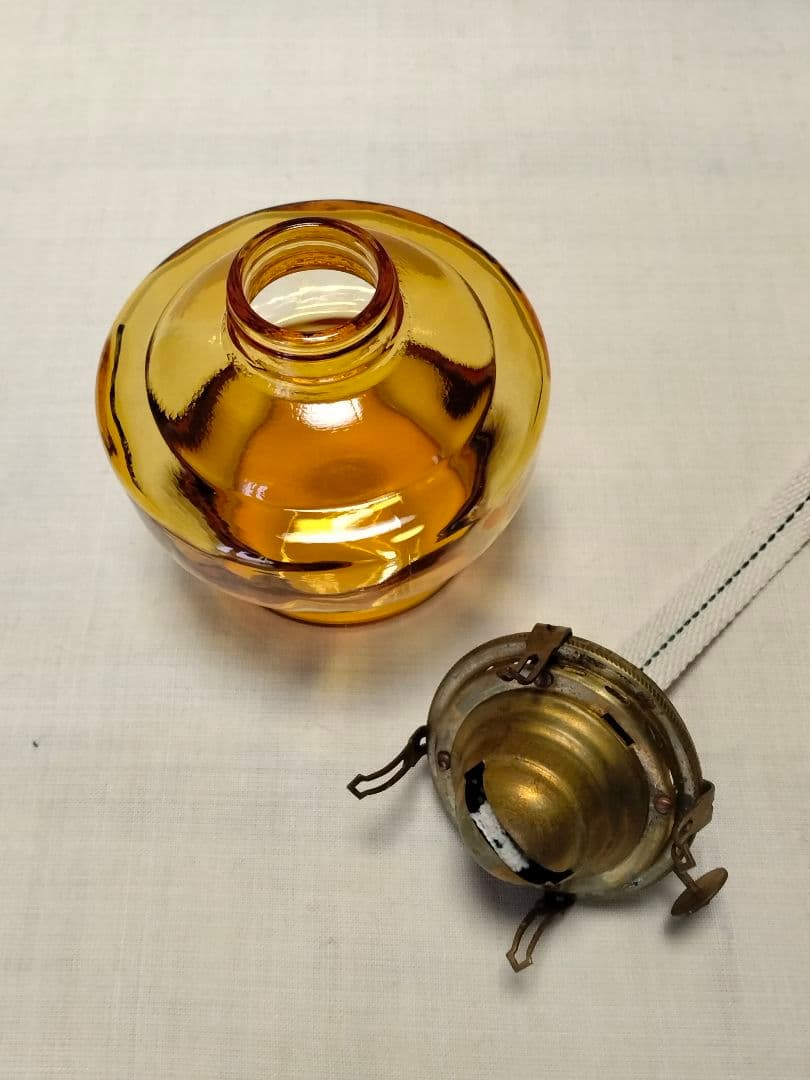 北一硝子 オイルランプ・ビンテージ・点検整備済み