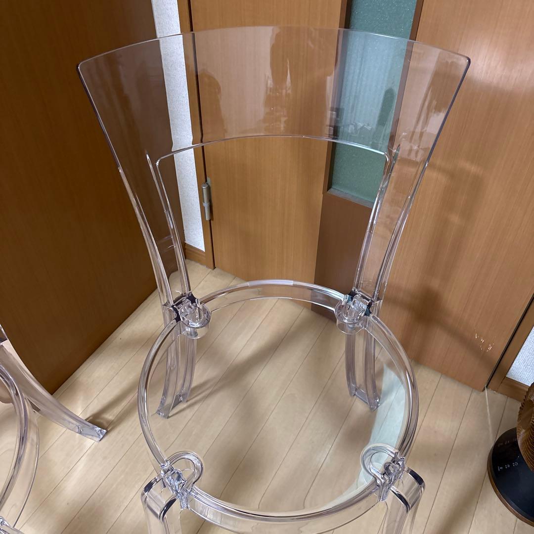 IKEA イケア チェア 透明