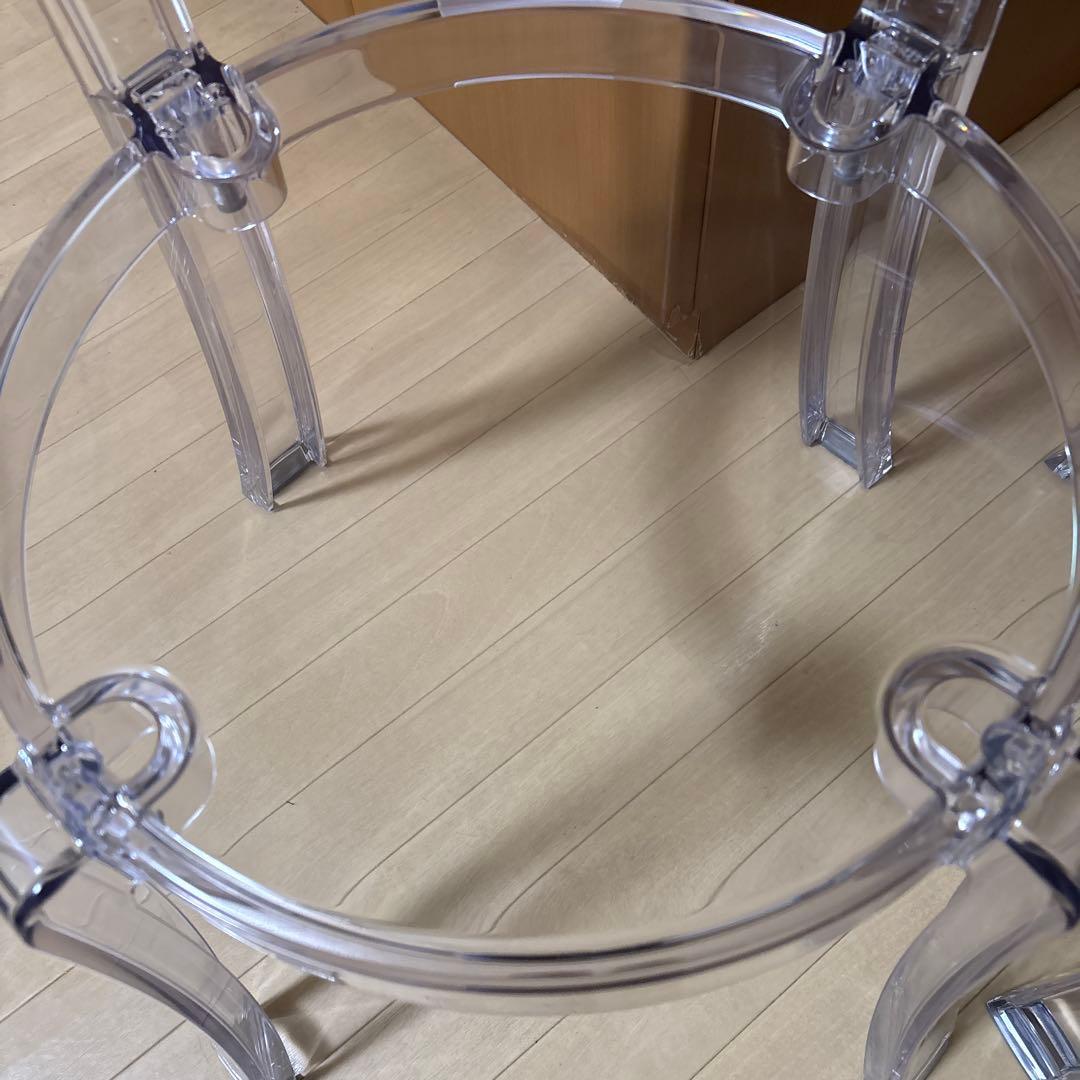 IKEA イケア チェア 透明