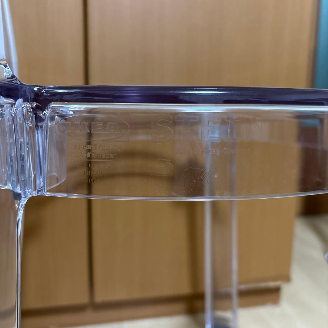IKEA イケア チェア 透明