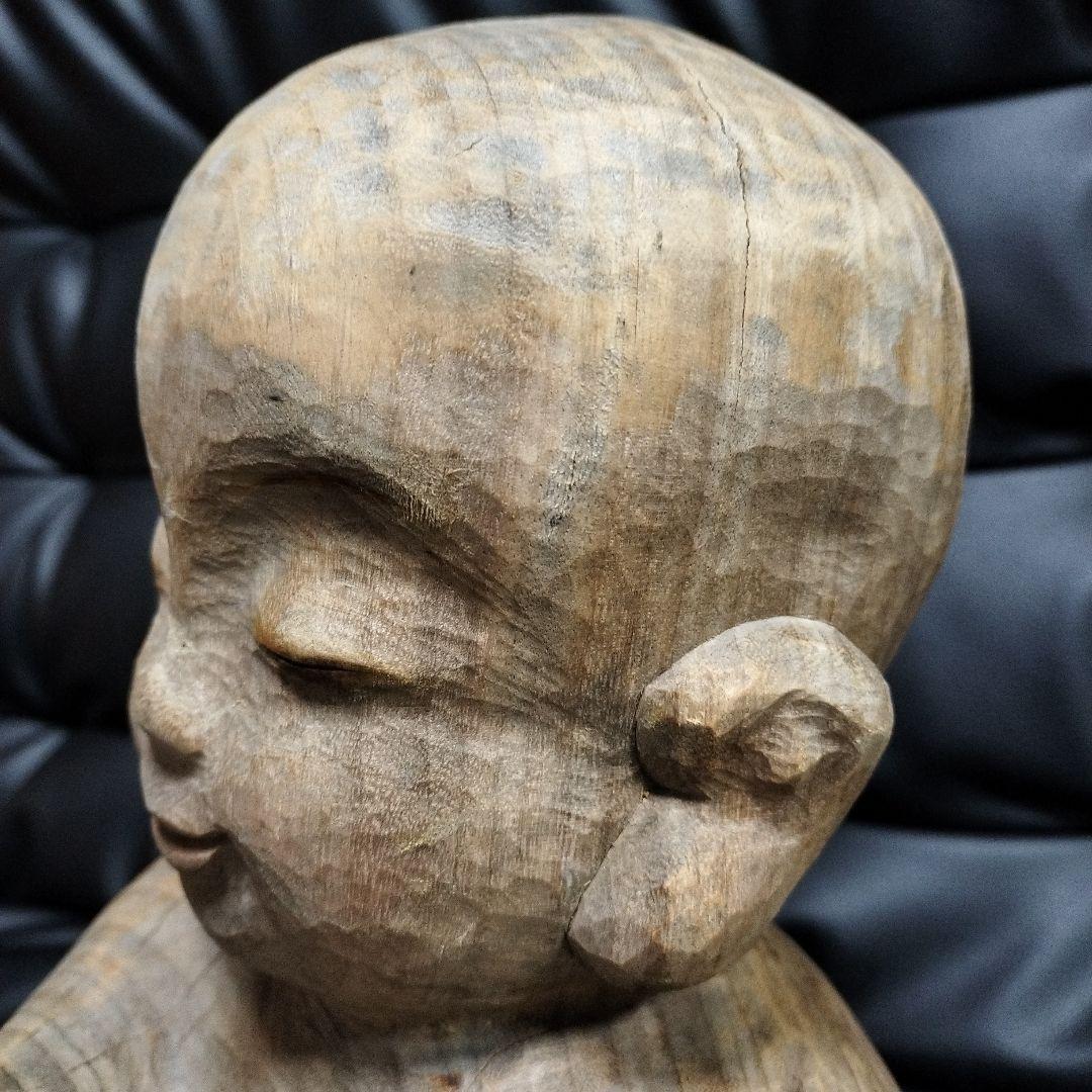 世界的名工 前島秀章 木彫 1992年春作 美術品 彫刻 オブジェ