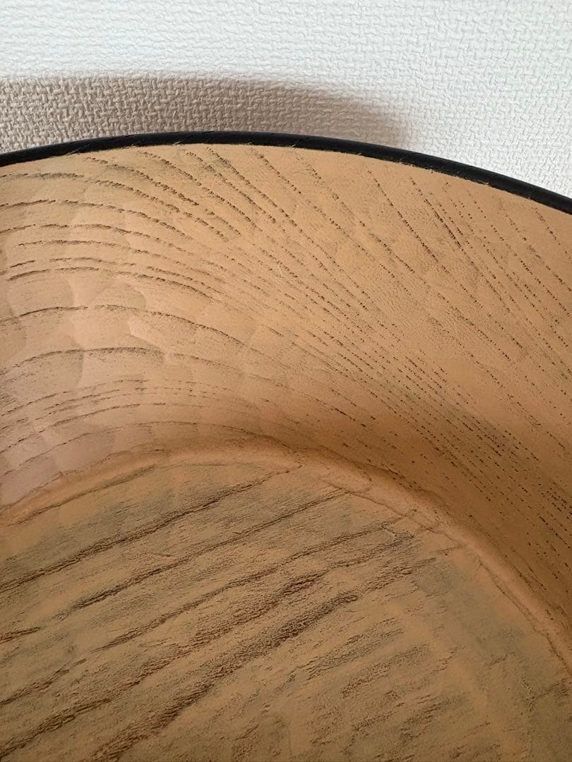 三谷龍二さん　白漆　黒漆　大きな器　新品　未使用　直径27cm