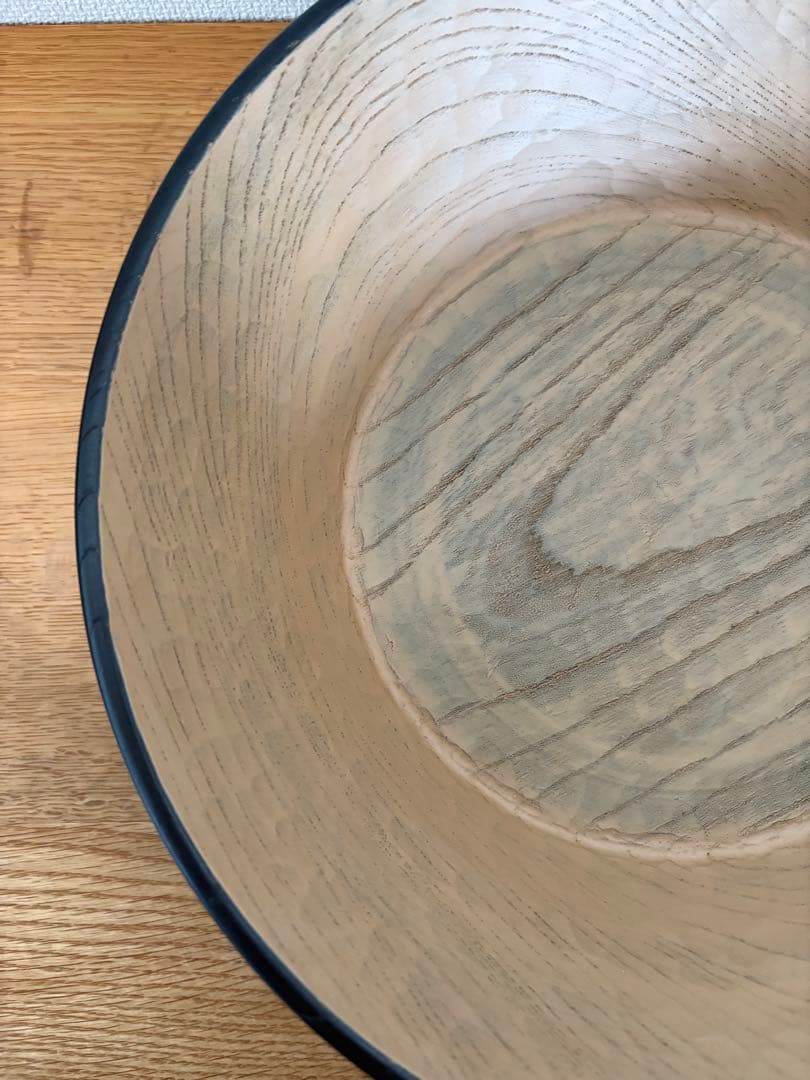 三谷龍二さん　白漆　黒漆　大きな器　新品　未使用　直径27cm