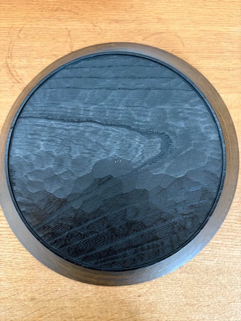 三谷龍二さん　白漆　黒漆　大きな器　新品　未使用　直径27cm