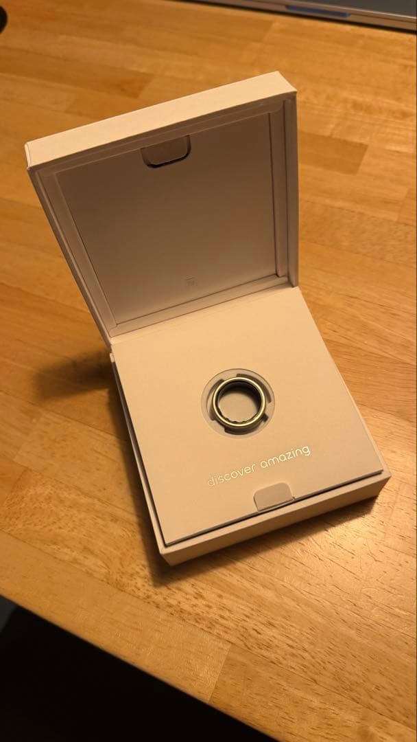 8号 Amazfit Helio Ring スマートリング 軽量 チタン合金