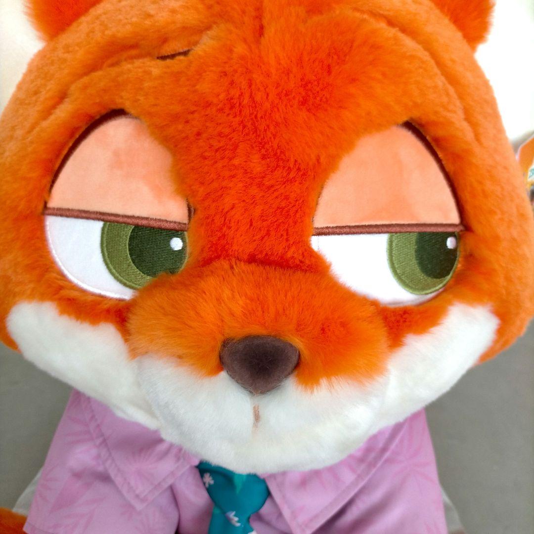 ズートピア ニック・ワイルド ぬいぐるみ 50cm・ブランケット付き
