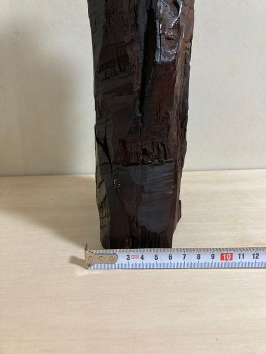 達磨大師　大型37cm 木彫り　彫刻　骨董品　和　アンティーク　古道具　ヒビあり