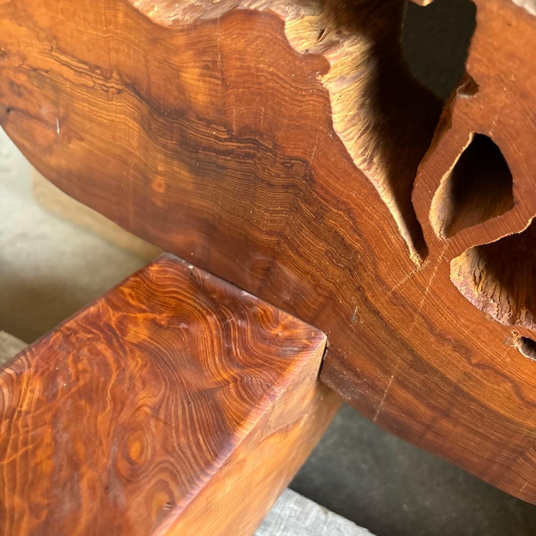 屋久杉輪切り　衝立