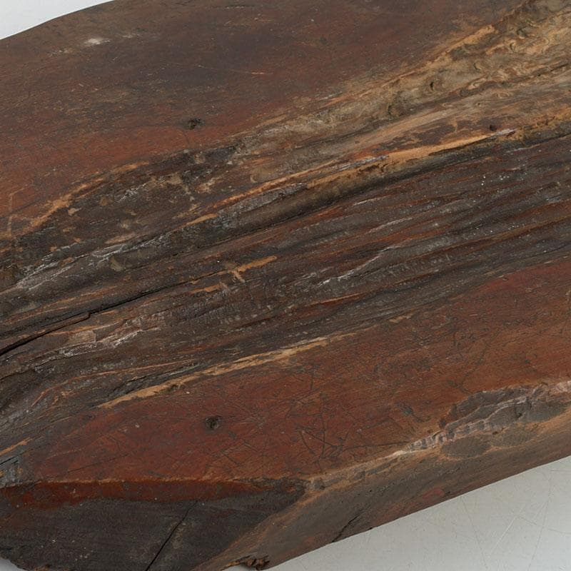 天然木　敷板　飾台　煎茶台　重さ約1443ｇ　V　9350