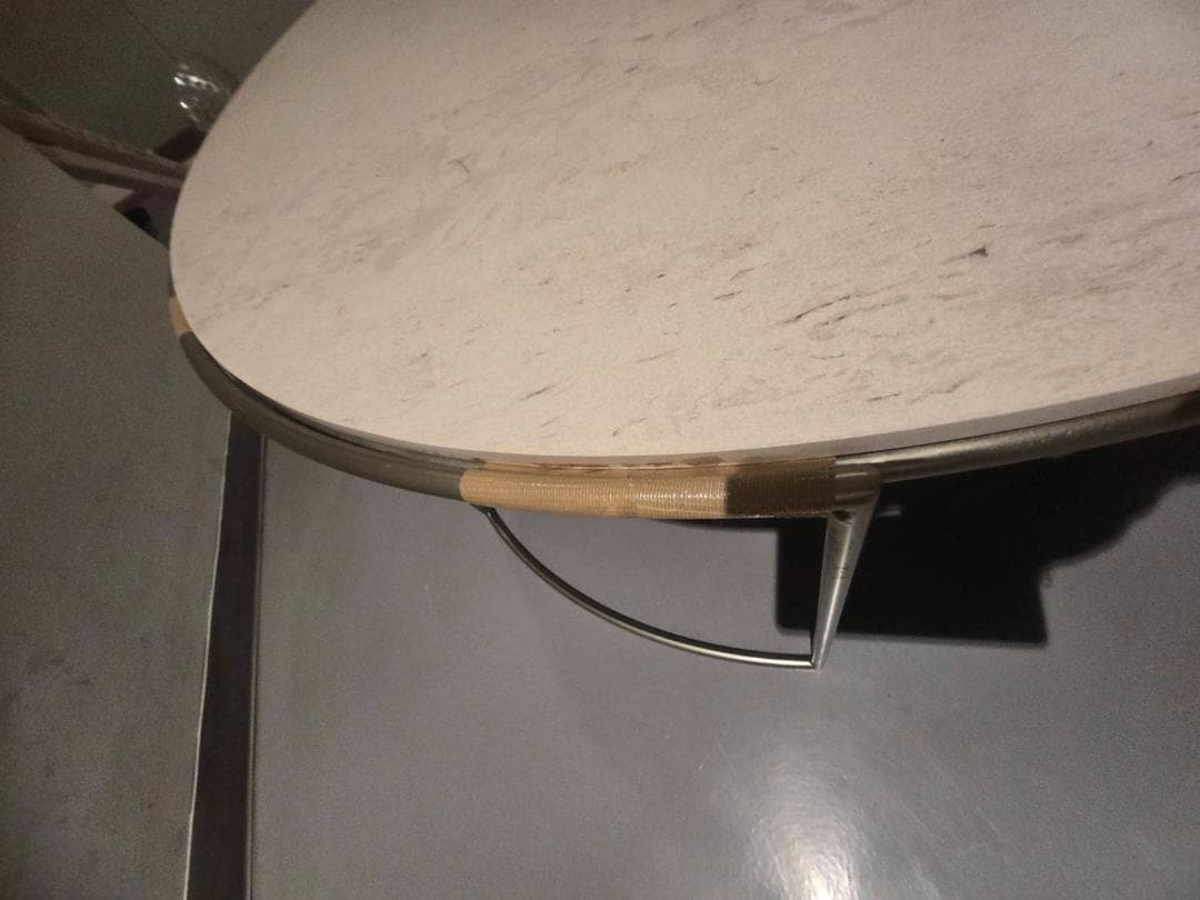 訳アリ】Arflex CLIP Table DECKTON 直径87cmテーブル