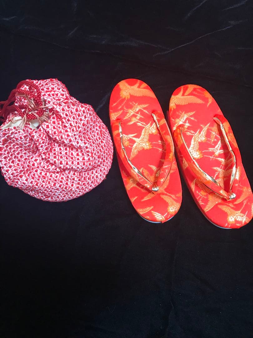 七五三3歳　女の子着物セット　正絹　アンティーク　袖付き羽織　個性的❤️