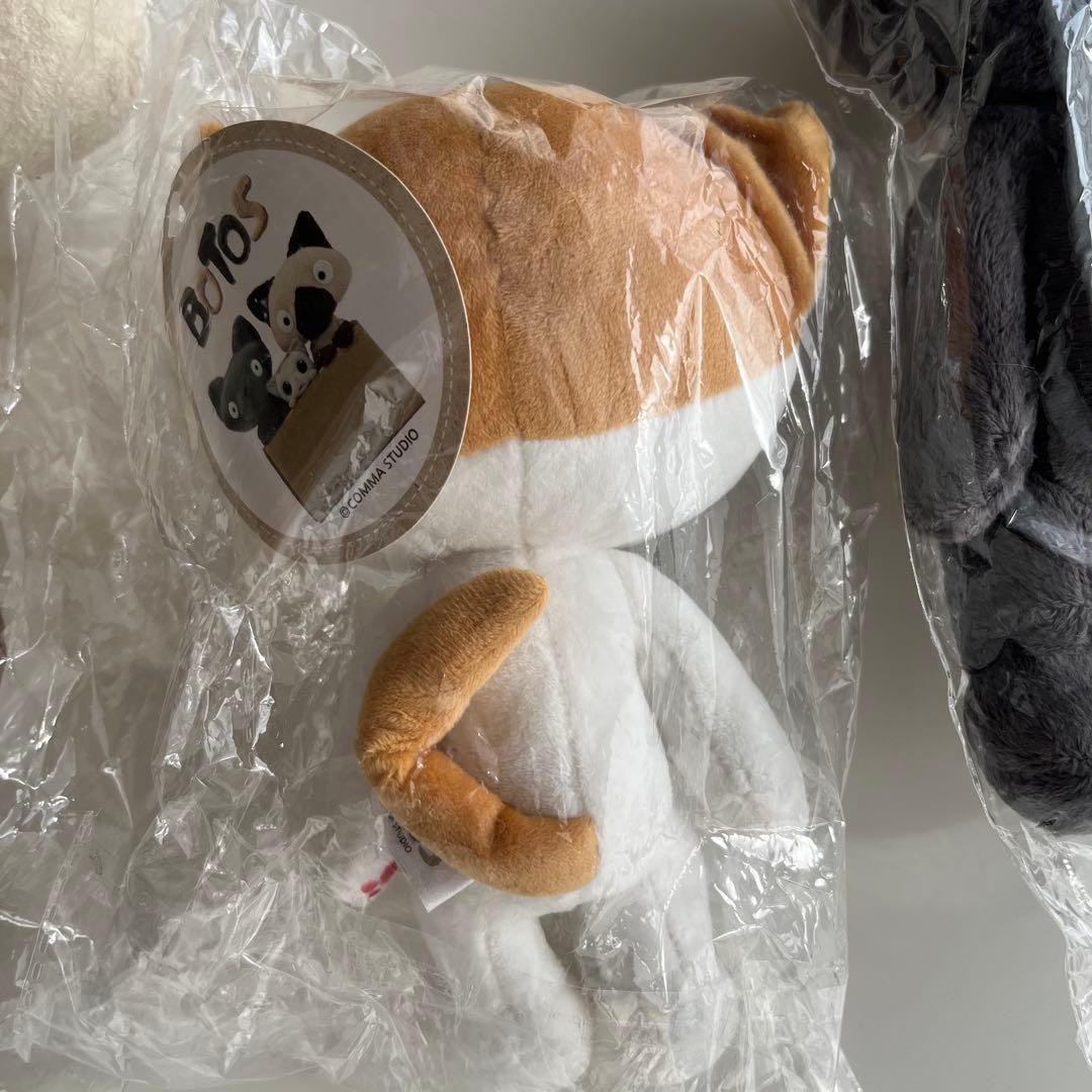 【公式】ボトスファミリー　ぬいぐるみ3体セット　　ボリ　トト　モチ