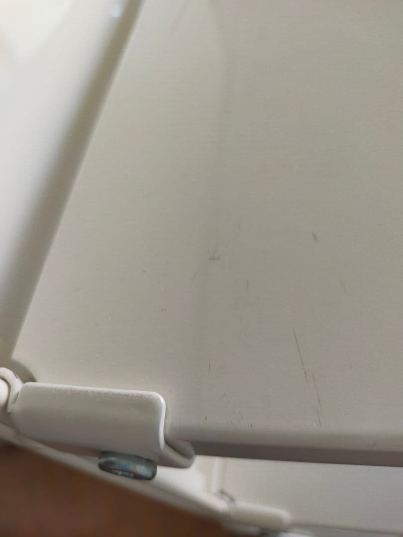 無印良品スチールユニットシェルフ・中・ライトグレー（追加棚2枚＋サイドパネル付）