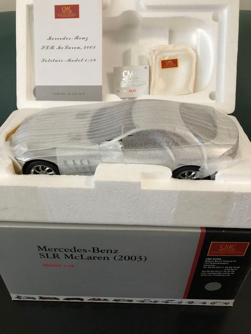 ★絶版レア！C￼MC 1/18 メルセデスベンツ￼ SLR McLaren